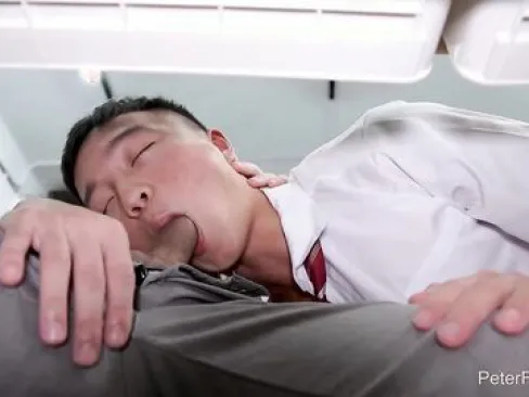 GayAsianNetwork: Lean japanese youngster backside porked in classroom